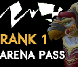 Rank 1 Arena Pass Hunter/Warrior/Shaman