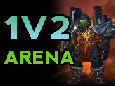 1v2 Arena vs Mage/Rogue