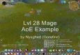 Nyaghert Level 28 Mage AoE Example