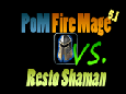 Lvl 90 PoM Fire Mage vs Resto Shaman PvP Duel How to Guide Patch 5.1 by Droon