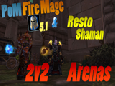 PoM Fire Mage 2v2 Arena PvP MoP Patch 5.1 Lvl 90 by Droon
