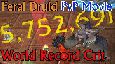 WoW MoP Feral Druid 5mil+ World Record Crit - PvP Movie Patch 5.4.7 ft. Hansol