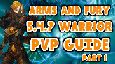 Evylyn - 5.4.7 Arms & Fury Warrior spec addons etc (part 1) WOW MOP Patch 5.4.7 warrior PVP guide