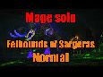 Mage solo - Felhounds of Sargeras Normal