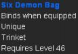 The Six Demon Bag