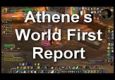 ATHENE's World First Lvl80 Full Report